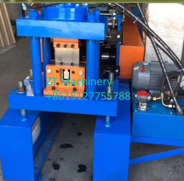 Slotted strut channel forming machine