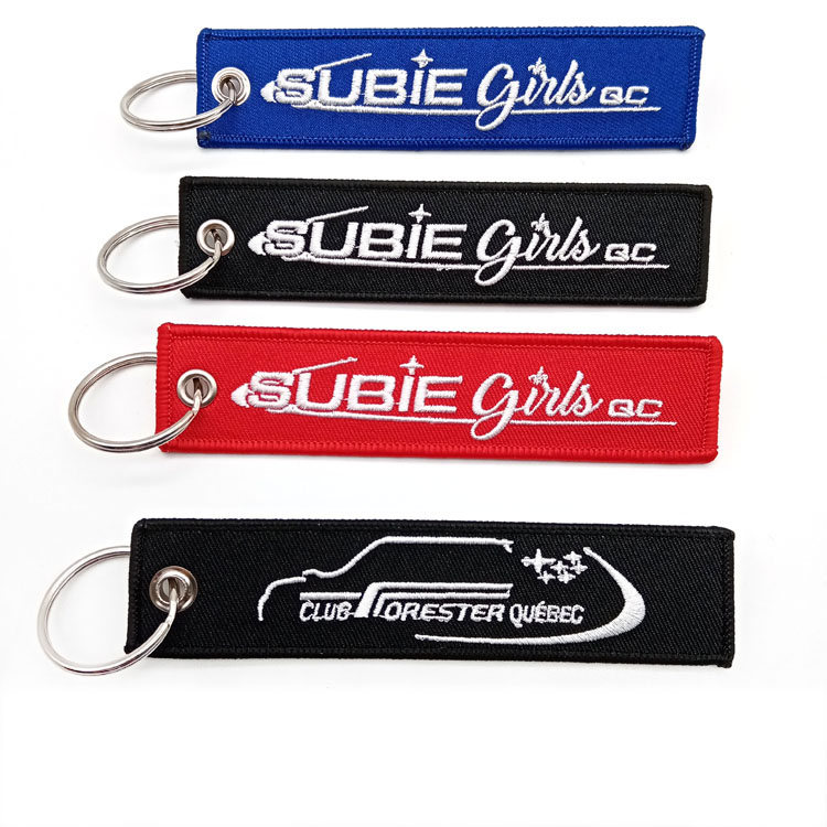 Tag de trousseau / clé Broidered Keychain / Key