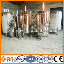 red copper micro craft beer brewing equipment