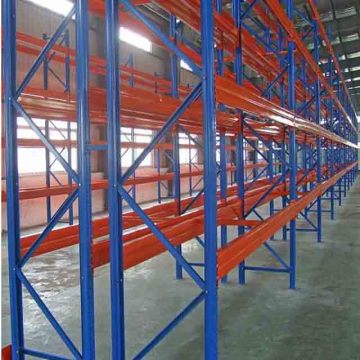 metal pallet rack storage warehouse automated teardrop pallet racking systems