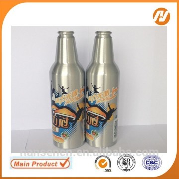 375ml beer bottle aluminum beer bottle empty screen printing