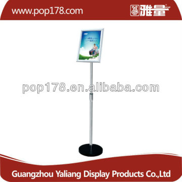 factory metal hard ware poster frame poster stand for advertising metal display rack poster holder display rack