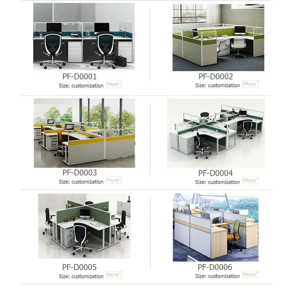 New Design Rectangle Shaped Personal Office Table Desks