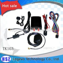 high quality SMS reset GPS tracker TK103 for car/truck with SOS Engine Iginition Alert