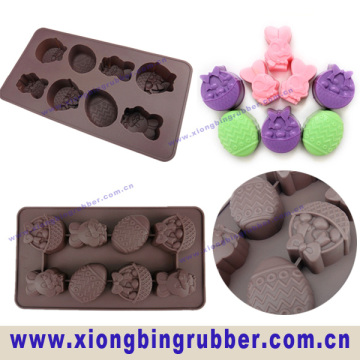 Fondant icing silicone mold