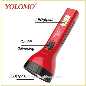 long lighting rechargeable led torch