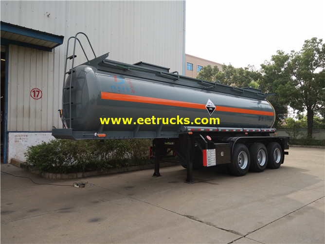 Steel H2SO4 Tank Trailers