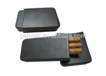 3 CT Leather Cheap Cigar Tube Case Wholesale OEM cigar case order