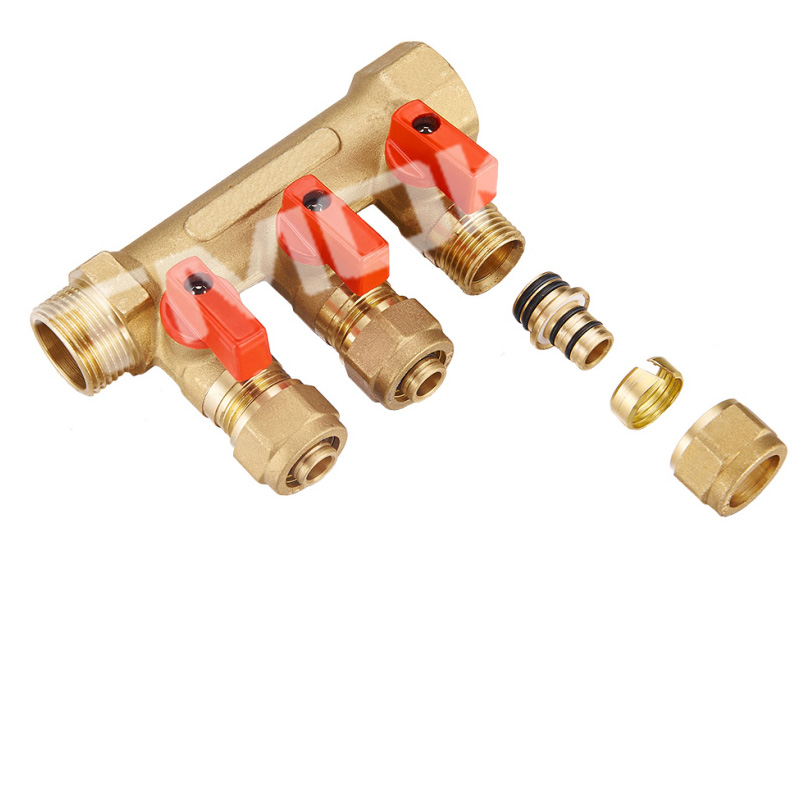 High Quality Manifolds 2 way disc valve hvac football