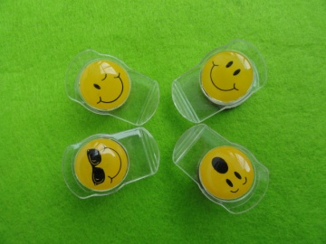 plastic magnetic memo clip/fridge magnet clip