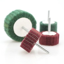 Cylindrical Flap wheel flap disc with shaft abrasive flap buffing Wheel grinding wheel disc