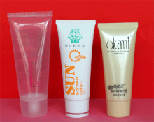 flip cap silk screen plastic tube packaging personal care