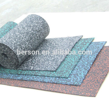 Rubber Roll Gym Flooring, Fitness Center Rubber Flooring Roll