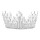 New Coming Silver Plated Bride Wedding Tiaras Crown