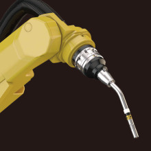 High Quality Air Cooling MIG Robotic Through Arm Weld Gun