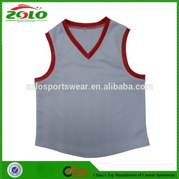 Unique Design Custom Made Dye Sublimation No Sleeve AFL Jersey