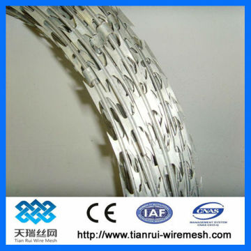 Hot-dipped galvanized blade razor wire (manufacturer)