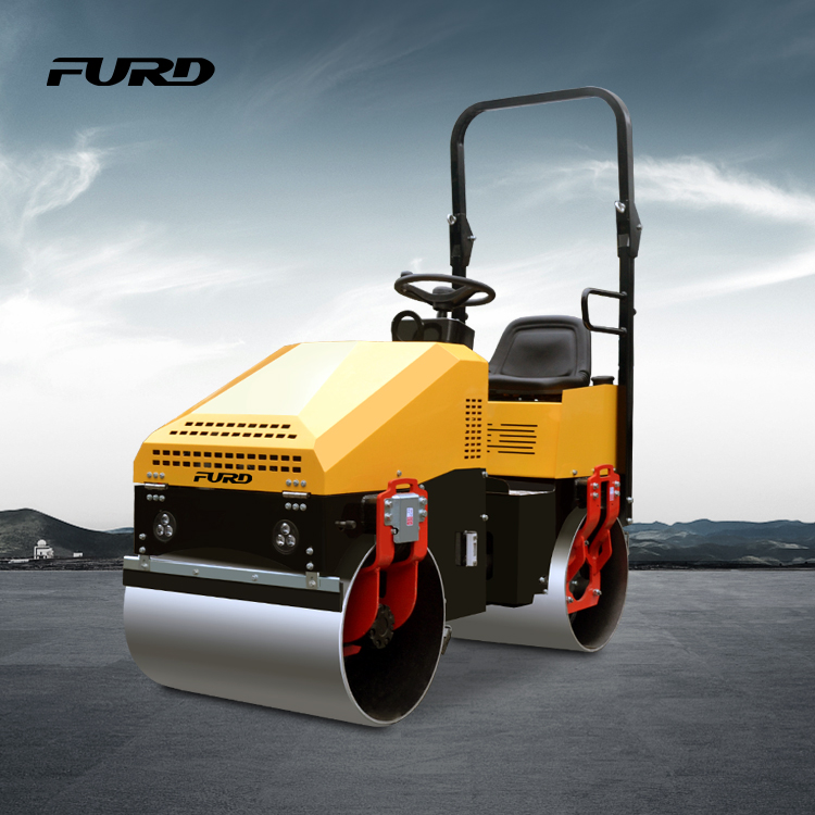 1ton Vibratory Mini Compactor Road Roller con precio de fábrica