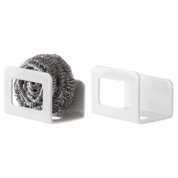 Aluminum Kitchen Sink Drain Rack with Sponge Holder