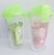 Hot selling drinking glass cup with lid, travel cup, travel glass cup