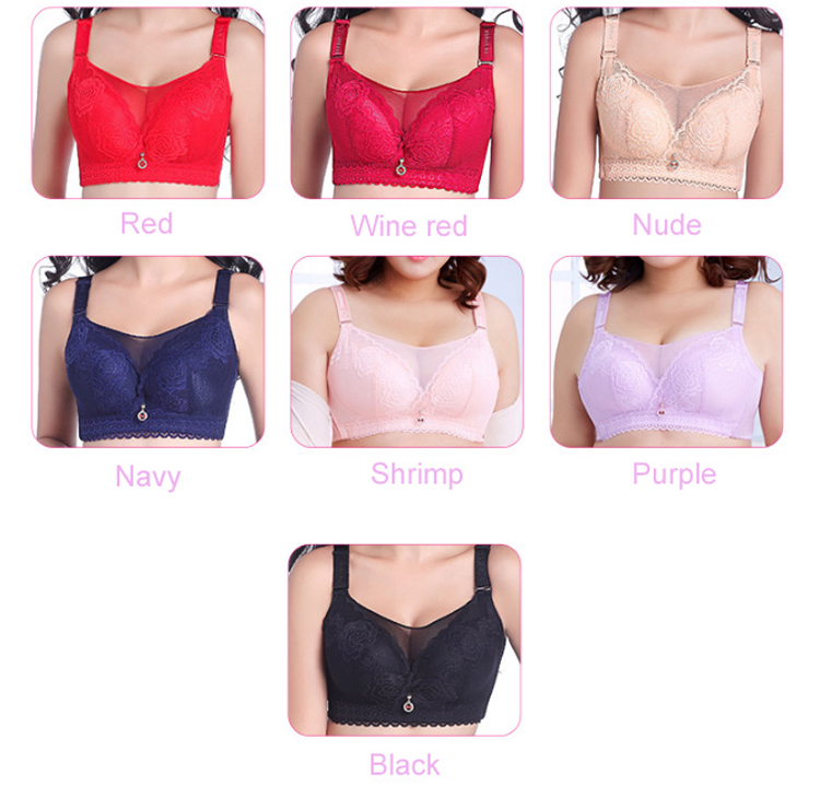 Women padded bra-color selection