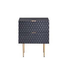 Contemporary nightstand polka-dot appearance nightstand