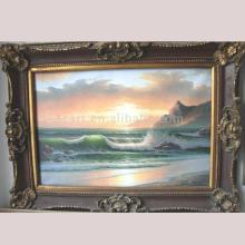 framed canvas - seaside
