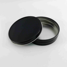 New Style Small Round Cosmetics Tin Box Diet Tea Tin