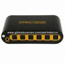 4x2 Optical Audio Matrix Switcher w/Remote Control