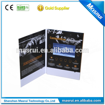 new design greeting card video module/buiness video card/brithday video card