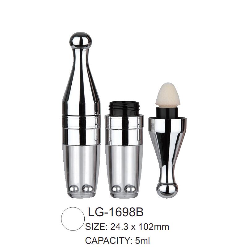 Plastic Empty Cosmetic Round Lipgloss Packaging LG-1698B