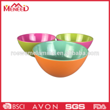 Wholesale cheap food grade two tone melamine bowl