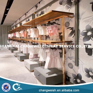 metal clothes display rack for kids,cloth display rack