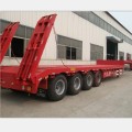 4 axles low bed trailer with godo quality