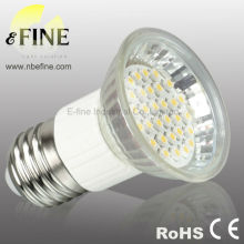 JDR E27 LED light 36 pcs 3528 SMD with glass shape