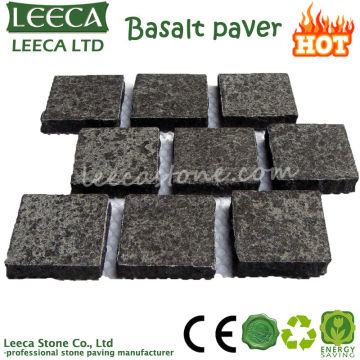 Driveway mesh granite pavers