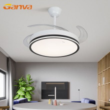 Ganva Easy Install DC Inverter Motor Indoor Ceiling Fan Light