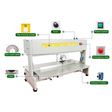 Hoogwaardige V-CUT PCB-separator PCB snijmachine