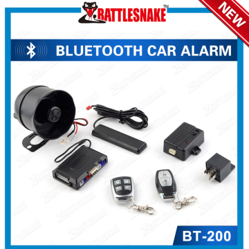 Professional Factory Manufacrure Bluetooth App Car Alarm Mobile Bluetooth App For Andriod Phone and IOS Device