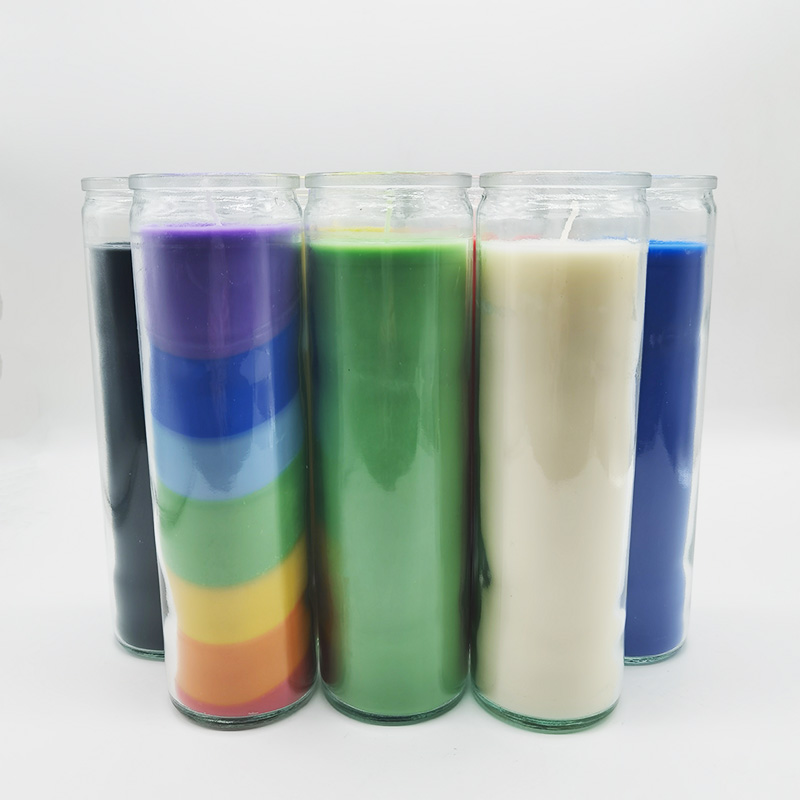 7 дзён чакра Вясёлкавая банка для царквы для царквы