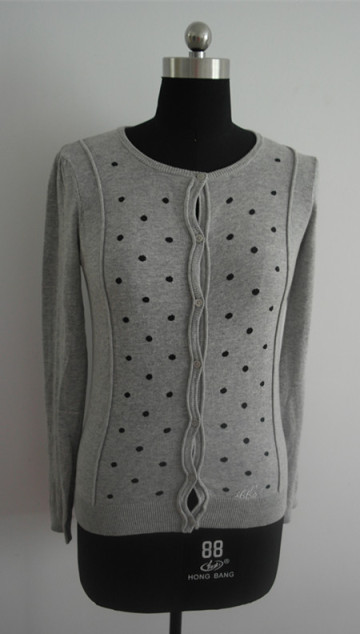 Fashion lady cardigan sweater