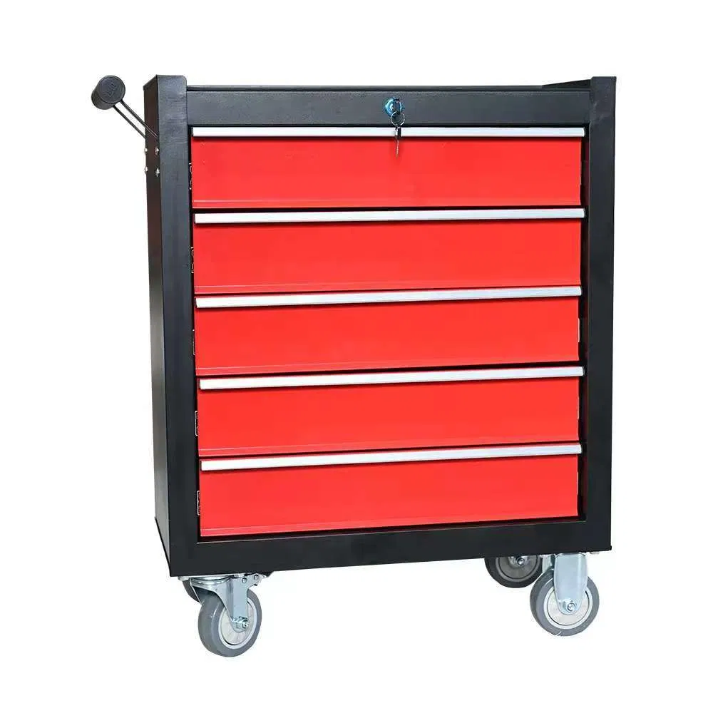Multifunction Hardware Tools Stainless Steel Rooling Wheeled Storage Tool Chest Cabinet