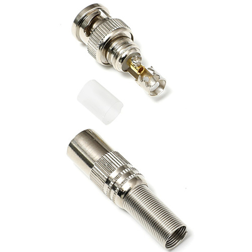 Screw on BNC Adapters Connectors For RG59 RG6