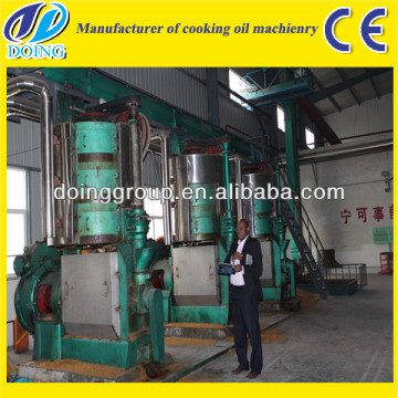 Cold pressed soybean oil machine full production line with refinery