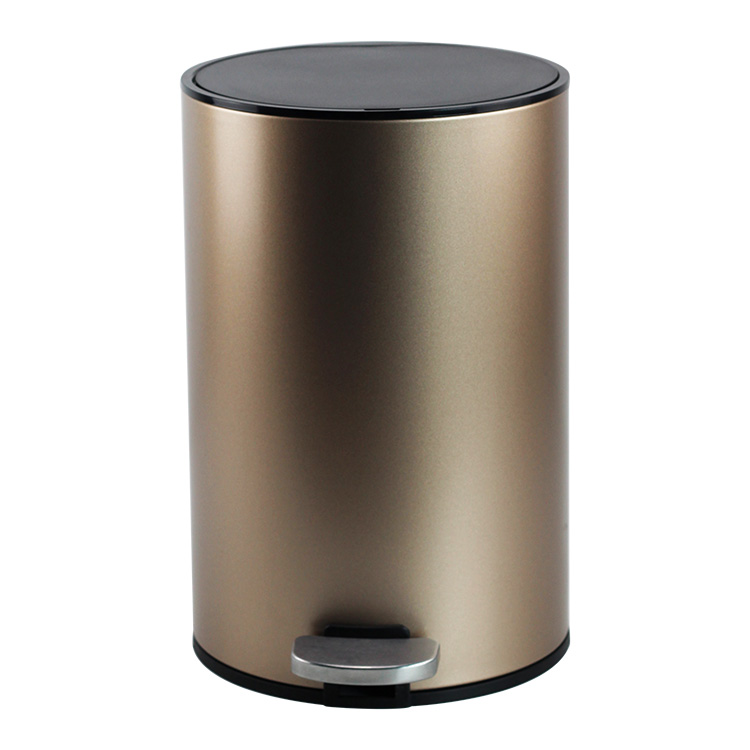 stainless steel pedal bin