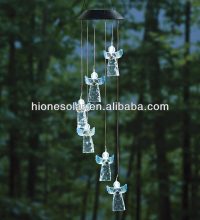 Deck Decor Led Light-up Angel Solar Mobile light