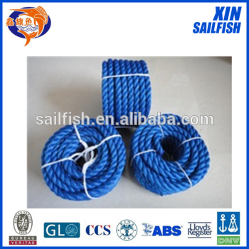 12mm bule color polypropylene monofilament ropes