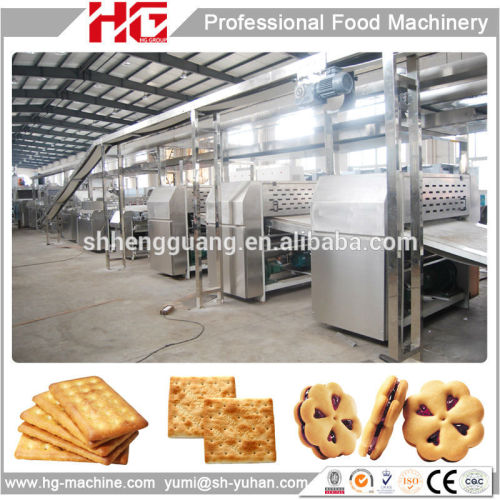 whole automatic cracker biscuits production line