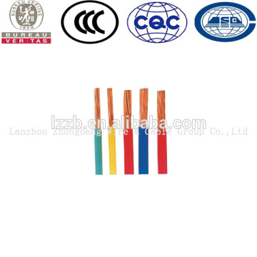 PVC insulated copper Wire fixed laying