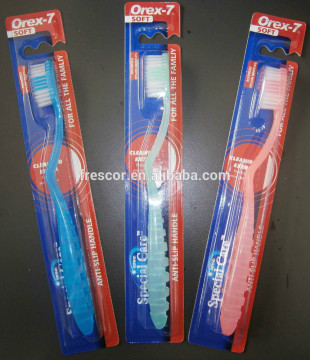 half transparent toothbrush